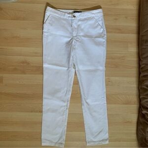 Becxy B Classic White Straight-Leg Trousers Women’s Size 10